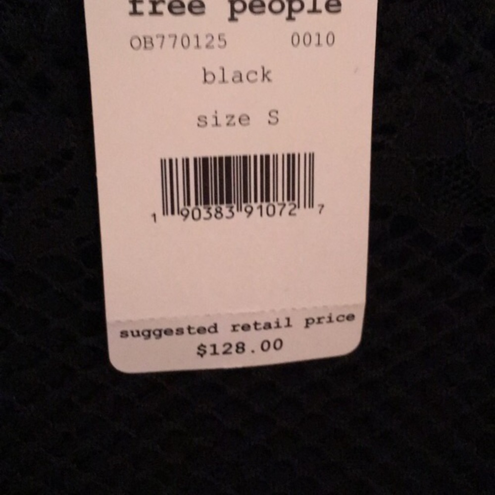 NWT FREE PEOPLE Be Your Baby Lace Mini Dress - Picture 4 of 4
